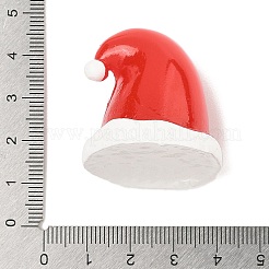 Décorations d'affichage de sculptures en résine de Noël&nbsp;LS-DJEW-K029-02C