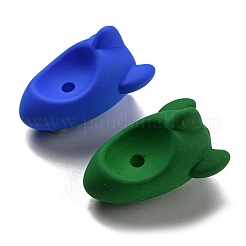 Perline acrilico opaco stile gommato&nbsp;MACR-D083-14