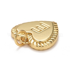 Ciondoli in ottone placcato oro&nbsp;KK-E260-01G-E