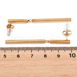 Pendientes colgantes de acero inoxidable 304&nbsp;EJEW-E617-07G