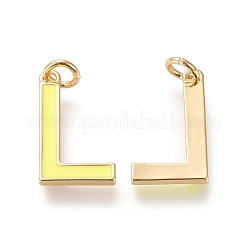 Ciondoli smaltato in ottone&nbsp;KK-R139-02L
