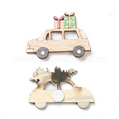 Décorations de pendentif en bois sur le thème de noël&nbsp;HJEW-P010-08