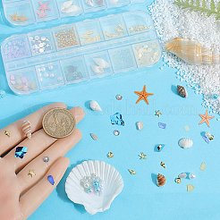 Decoración de uñas con temática oceánica&nbsp;MRMJ-CP0001-34E