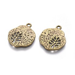 Pendentifs en alliage de style tibétain&nbsp;TIBEP-A14120-AB-FF