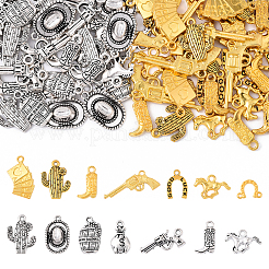 35pcs 7 Arten Legierungsanhänger&nbsp;FIND-YW0009-51