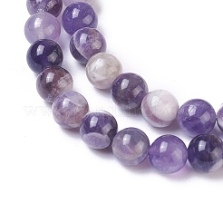 Natürliche Chevron-Amethyst-Perlenstränge&nbsp;X1-G-I222-8mm-01