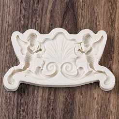 Moldes de silicona para estatuas de ángeles cupidos&nbsp;SIL-NH0002-04