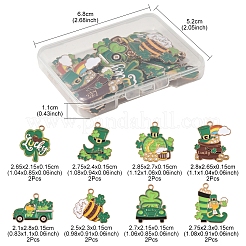 16 pendentif en alliage pour la Saint-Patrick&nbsp;ENAM-FS0002-85