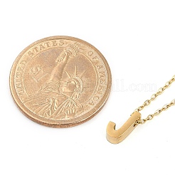 Collane pendenti in acciaio inossidabile placcato ionico (ip) 304&nbsp;NJEW-R050-01G-10