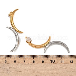 Ohrstecker aus 304 Edelstahl für Damen&nbsp;EJEW-K310-03GP
