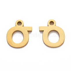 Pendentifs en acier inoxydable 304 avec placage ionique (IP)&nbsp;STAS-A045-23G