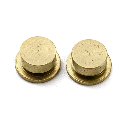 Brass Jewelries Bearings, with 303 Stainless Steel, Rotating Accessories, Clay Craft Mold Tools, Column, Golden, 0.5x0.25cm