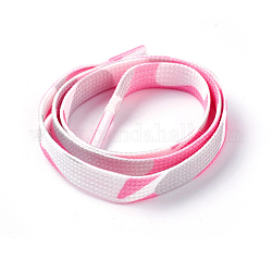 Lacet de corde de polyester, rose, 52~53.5cm 9mm