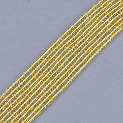 Synthetischen Quarzkristallperlen Stränge, gefärbt, facettiert, sternförmige runde Perlen, Gelb, 2 mm, Bohrung: 0.5 mm, ca. 215 Stk. / Strang, 14.7 Zoll