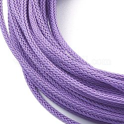 Câble de fil d'acier tressé, violet, 2x2mm, 10m/rouleau