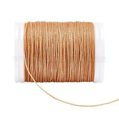 Fili da cucito rotondi in poliestere&nbsp;OCOR-WH0108-39D-1