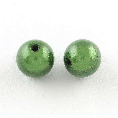 Perles acryliques laquées&nbsp;MACR-Q154-16mm-010-1