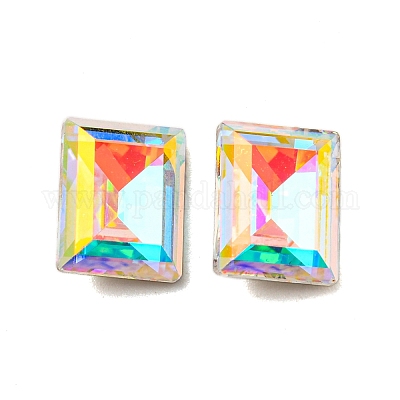 Cabochons de strass en verre&nbsp;RGLA-M017-K02-001ST-1
