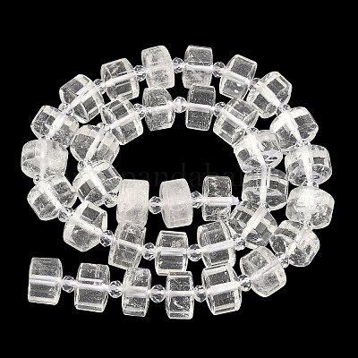 Natürlichem Quarz-Kristall-Perlen Stränge&nbsp;G-G453-G03-7x12mm-1