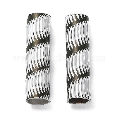 Perline di alluminio placcate su rack&nbsp;ALUM-R211-02P-01-1
