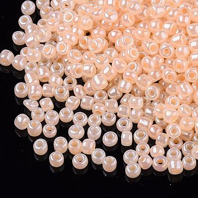 Wholesale DIY Craft Beads 6/0 Ceylon Round Glass Seed Beads 