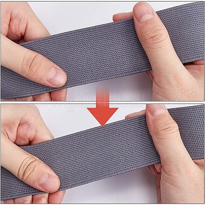 Wholesale SUPERFINDINGS 16m Wide Dark Gray Elastic Band Ultra Wide Thick  Flat Elastic Band Webbing Garment Sewing Accessories for Sewing Craft  Accessories Dressmaking Scrunchies DIY 