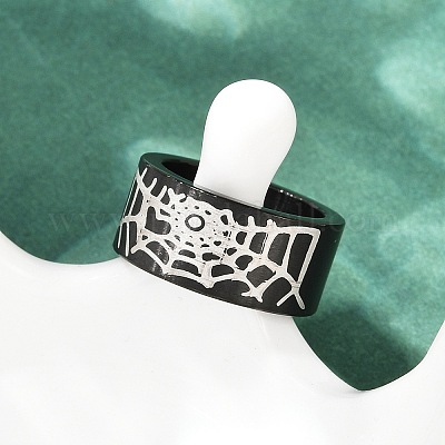 Fingerringe aus Edelstahl 304&nbsp;LS-RJEW-A074-02EB-1