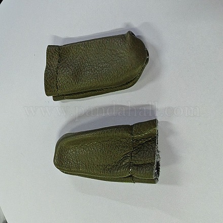 Кожаные наперстки для пальцев DIY-XCP0001-83B-1
