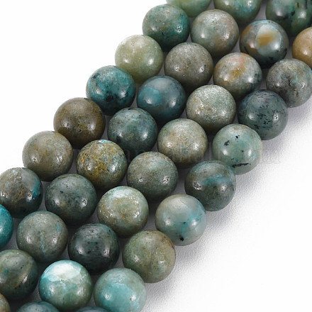 Chapelets de perles en chrysocolle naturelle G-S376-004A-1