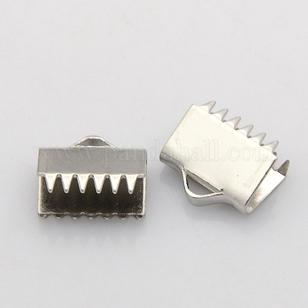 Embouts clip rubans en 304 acier inoxydable STAS-N024-07-1