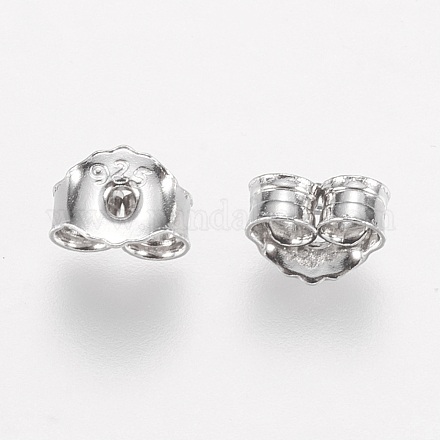 925 Sterling Silver Ear Nuts STER-E057-06P-1