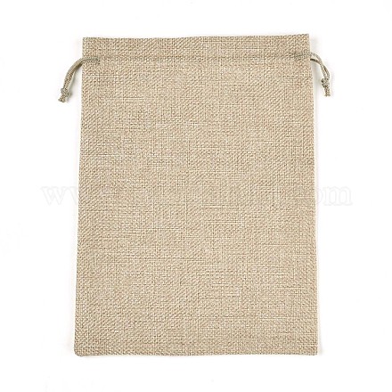 Pochettes en toile de jute ABAG-Q050-17x23-01-1