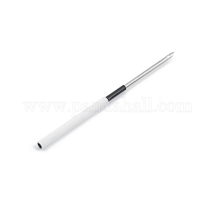 合金パンチニードルペン  パンチ針ツール  ホワイト  100mm SENE-PW0003-006B-01-1
