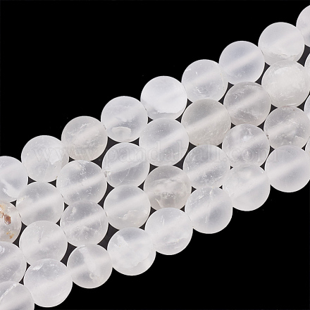 Chapelets de perles en cristal de quartz naturel G-T106-331-1