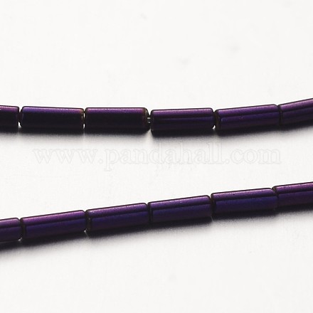 Electroplate Non-magnetic Synthetic Hematite Bead Strands G-F300-37A-04-1