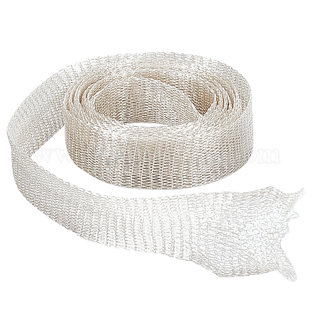 Copper Wire Mesh Ribbon for Wrapping DIY-WH0221-31A-01-1