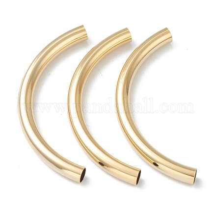 Brass Tube Beads X-KK-Y003-88D-G-1