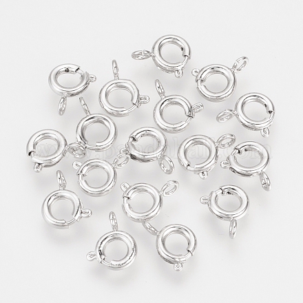 Cierres de anillo de resorte de latón X-KK-Q675-82-1