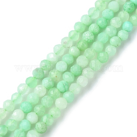 Hebras naturales de perlas de crisoprasa G-F748-X01-02A-1