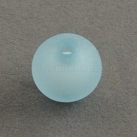 Frosted Acrylic Beads FACR-Q006-8mm-22-1