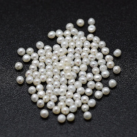 Culture des perles perles d'eau douce naturelles PEAR-K004-47D-1