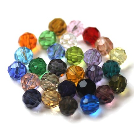 Imitation Austrian Crystal Beads SWAR-F021-10mm-M-1
