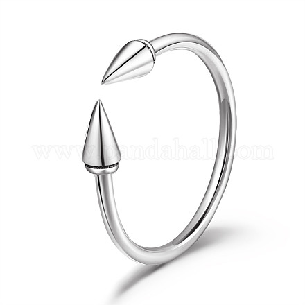 Shegrace 925 anillos de dedo de plata esterlina tailandesa JR804A-1