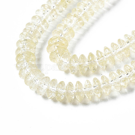 Perles en verre craquelé GLAA-S192-B-004K-1
