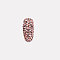Glass Rhinestone Flat Back Cabochons, Back Plated, Faceted, Half Round, Light Rose, 3~3.2x1.5mm, about 1440pcs/bag