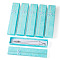 Cardboard Necklace Boxes, with Sponge Inside, Rectangle with Bowknot, Pale Turquoise, 20x4.2x2.2cm