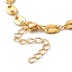 Stretch & Beaded & Link Chain Bracelets Sets BJEW-JB06563-01-13