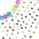 300Pcs 4 Colors Tibetan Style Alloy Daisy Spacer Beads FIND-YW0004-32-3