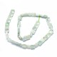 Chapelets de perles naturelles de jade du Myanmar/jade de Birmanie G-O173-064-2
