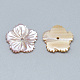 Perles de coquillage blanc SSHEL-S260-094A-2